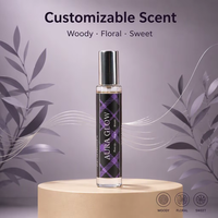 Parfum pour femme personnalisable en usine, marque privée, format voyage mini, spray de parfum aux huiles essentielles naturelles, OEM ODM, vente en gros en vrac