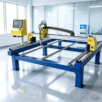 Machine de découpe CNC à flamme et plasma combinée détachable pour le traitement flexible des métaux