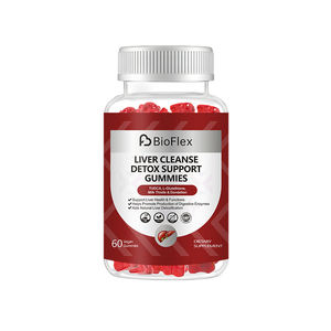 Suplemento Orgânico de Extrato Herbal para Desintoxicação do Fígado, Gomas Veganas de Suporte à Limpeza do Fígado - Product Image 1