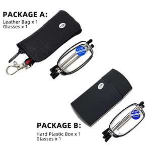 <span class=keywords><strong>Gafas</strong></span> de lectura con montura de Metal <span class=keywords><strong>plegables</strong></span> compactas a la moda para hombre, <span class=keywords><strong>gafas</strong></span> presbiópicas <span class=keywords><strong>plegables</strong></span>, antiluz azul para mujer, hipermetropía - Product Image 6