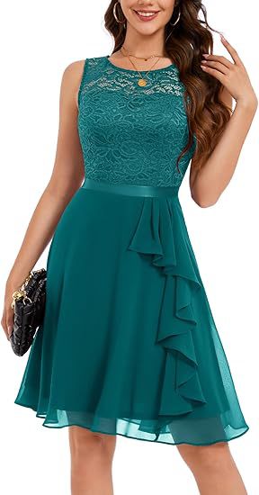 cocktail dresses for teens eileial Satin Short Homecoming Dress Tiered Mini Prom Party Cocktial Gowns with Tie Back(Light Blue,M) party dress knee backless Meetjen Prom Dresses Teens Short