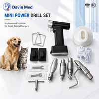 Mini perceuse orthopédique vétérinaire multifonctionnelle, ensemble de perceuses orthopédiques électriques pour la chirurgie des petits animaux