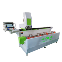 Machine de perçage et de fraisage verticale CNC 2000 Shandong Chenmai avec fonction de traitement sur trois côtés pour le travail des profilés en aluminium