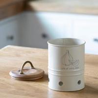 Ensemble de 3 pots à épices ronds en fer vintage, faits à la main, durables, avec couvercles hermétiques pour la conservation de la fraîcheur, cadeaux Inde