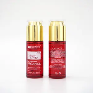 Private Label Collagen Keratin Serum Strengthen Hair Roots Anti-hair Loss Solution Hair Growth Kit
