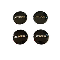 Nouveaux couvre-roues en acier inoxydable noir pour JETOUR G700 - Accessoires de rénovation/mise à niveau 2024 - Modèle T2