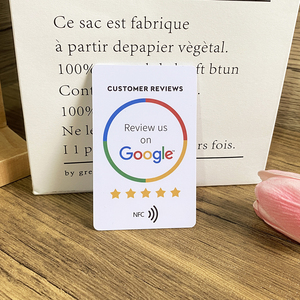 Tarjetas NFC con Chip NFC215 de 504 Bytes para Reseñas de <span class=keywords><strong>Google</strong></span>, Tarjeta Pop-up para Reseñas de <span class=keywords><strong>Google</strong></span> - Product Image 2
