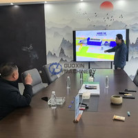 Automatische productielijn voor het reinigen, snijden en drogen van verse gember, inclusief een gember-snijmachine met gaasbanddroger.