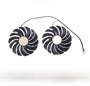2 Ventiladores PLD10010B12HH 12V 0.40A 4 Pines para Tarjetas Gráficas <span class=keywords><strong>MSI</strong></span> GTX1080Ti 1080 1070 1060 RX470 480 <span class=keywords><strong>570</strong></span> 580 GAMING, PLD10010S - Product Image 1
