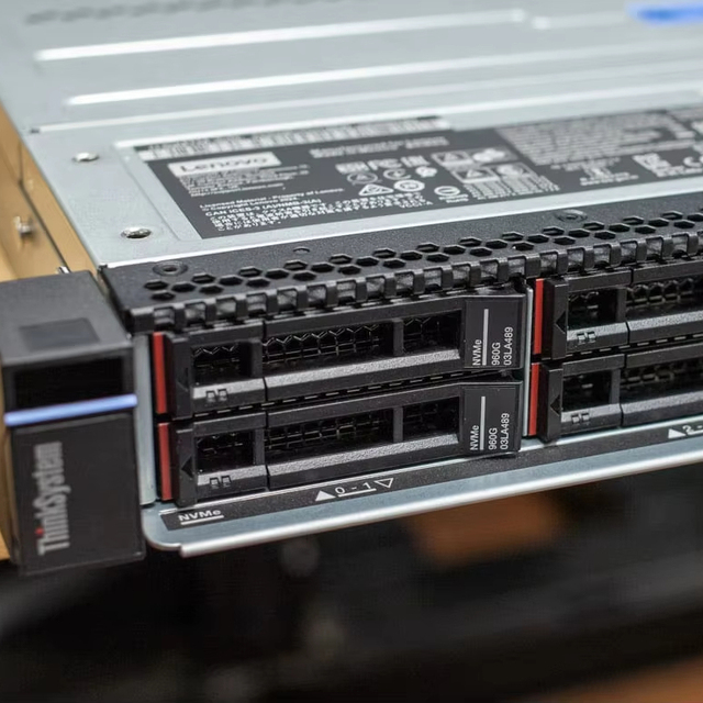 Brand New 1U Sr630 V4 Proxy Server Cheap Rack GPU Computer Nas Storage System AI Dedicated 10gbps Data Server for Sale