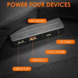 Máy Phát Điện Di Động Ngoài Trời 500W Máy Phát Điện Pin Cắm Trại + Tấm Năng Lượng Mặt Trời 60W Linh Hoạt Ngoài Trời Gấp Gọn Được 60W - Product Image 4