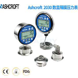 Manomètre à diaphragme numérique Ashcroft 2032 2074 2036 2136 Tri-Clamp Biopharmaceutique - Product Image 4