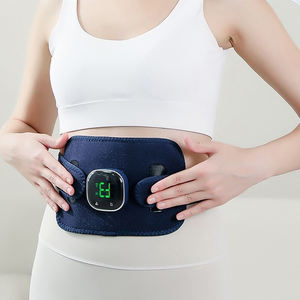 Coussin chauffant sans fil masseur de dos orthèse pour le soulagement de la douleur au bas du dos Vibration Wrap avec ceinture chauffante de massage de la taille - Product Image 3