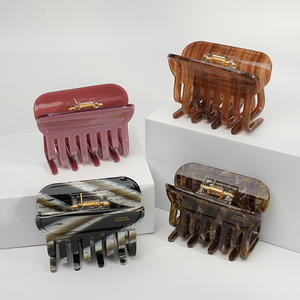 Pinza de Pelo Francesa Mediana Wjia, Estilo Coreano, con Diseño de Tiburón, Teñida, para el Cabello - Product Image 6