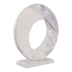 Scultura in marmo intagliato per decorazioni domestiche, elemento decorativo per soggiorno e bagno - Product Image 2