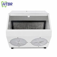 Collecteur de poussière à double aspiration pour laboratoire dentaire, extracteur silencieux 100W, boîte anti-poussière dentaire