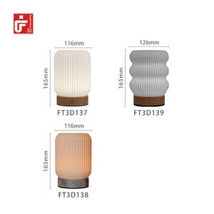 Lámparas de Noche USB Impresas en 3D, Lámpara de Mesa Recargable, Decoración para Dormitorio, Adornos Novedosos para Escritorio, Lámpara de Arte de Regalo - Product Image 3