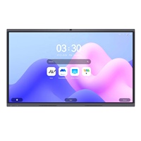 Interaktives Smart Whiteboard 65/75/86/98/110 Zoll Ultra HD 4K Direktbeleuchtetes LED-Flachbildschirm All-in-One-Display 48MP Kamera 50-Punkt-Touchscreen