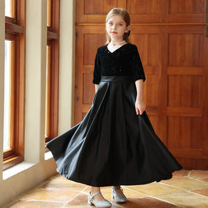 Uniforme Escolar Personalizado para Jardín <span class=keywords><strong>de</strong></span> Niños, Traje <span class=keywords><strong>de</strong></span> <span class=keywords><strong>Coro</strong></span>, Traje para Presentador Joven, Traje para Actuación <span class=keywords><strong>de</strong></span> Piano, Atuendo para Recitación <span class=keywords><strong>de</strong></span> Poesía, Conjuntos <span class=keywords><strong>de</strong></span> Vestidos - Product Image 3