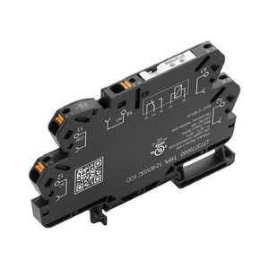 Weidmuller Relay Module TRPT 24VDC 1CO <b>M3</b> DIN Rail Mount <b>Screw</b> Terminal - Product Image 4