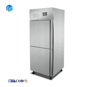 वाणिज्यिक 2 दरवाजे ईमानदार ठंडा रेफ्रिजरेटर 400L खड़ी कूलर रेफ्रिजरेटर फ्रिज