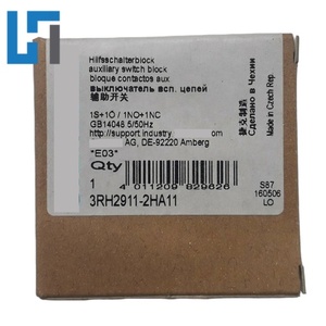 ใหม่ต้นฉบับโมดูลสวิตช์เสริม 1NO+1NC 3RH2911-2HA11 PLC การเขียนโปรแกรมคอนโทรลเลอร์ 3RH29112HA11 ในสต็อก - Product Image 1