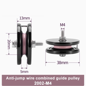 รอกสายพานกลมป้องกันการกระโดด Sen Guang 38*13 มม. รุ่น SG2002 รูร้อยสายขนาด 6 มม. ได้รับการรับรองมาตรฐาน ISO9001 - Product Image 3