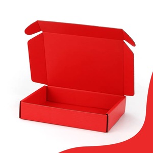 Cajas de ropa corrugadas blancas con solapas autosellantes Embalaje de ropa Premium - Product Image 2
