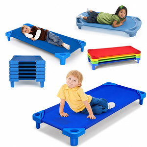 Lits superposables pour tout-petits, couchettes pour la sieste des enfants en garderie, matelas de repos pour la maternelle, la crèche, la maternelle, la salle de classe, le mobilier scolaire - Product Image 1