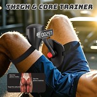 CHENGMO SPORTS Entraîneur de plancher pelvien à résistance réglable avec compteur, Thigh Master pour les exercices des cuisses internes, des hanches et des Kegel