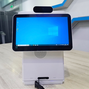 Nhà máy trực tiếp 11.6 inch cảm ứng màn hình kép kiosk Pos với máy ảnh và ID Đầu đọc thẻ - Product Image 4