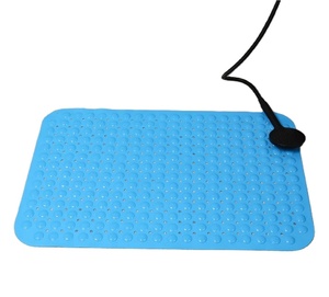 Tapis de nettoyage de message de pied antidérapant pour la salle de bain tapis de douche à séchage rapide en Silicone PVC écologique pour un usage domestique - Product Image 4