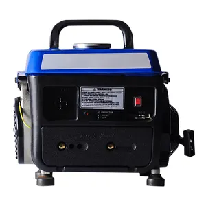 Genset Gas portabel, Generator bensin Mini portabel 2.0HP 650W 800W