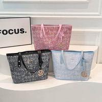 Bolso Tote de PU de Gran Capacidad para Mujer, Diseño Personalizado, Moderno, Portátil, para Exteriores, Combinable con Todo, de un Solo Hombro, 2025