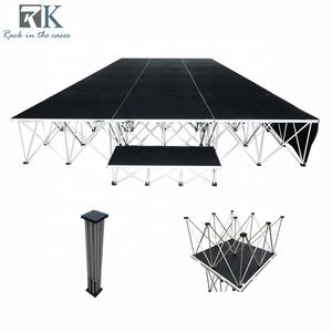 Escenario Portátil de Aluminio para Exteriores, de Gran Capacidad de Carga, Plataforma Plegable para Conciertos y Eventos - Product Image 4