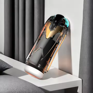 High Quality Fully Automatic <strong>Male</strong> <strong>Masturbator</strong> Cup Electric Simulation Thrusting Pussy Real Touch Feeling Pocket Masturbation Cup - Product Image 6