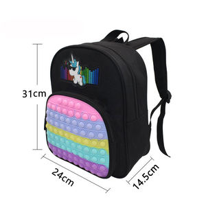 <span class=keywords><strong>Sac</strong></span> à dos arc-en-ciel pour fille, avec son à bulles - Product Image 3