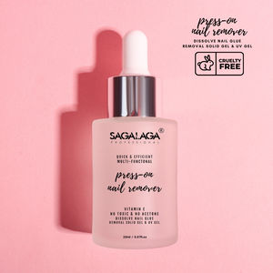 SAGALAGA Removedor de Pegamento <span class=keywords><strong>para</strong></span> <span class=keywords><strong>Uñas</strong></span> Sin Acetona de 30 ml, Removedor de Adhesivo Fuerte, Fórmula Orgánica Líquida, No Daña las <span class=keywords><strong>Uñas</strong></span> Postizas - Product Image 5