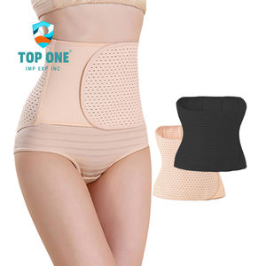 Top One Logo personnalisé vendeur respirant post-partum ceinture récupération taille formateur pour la réduction de la graisse du bas du ventre - Product Image 1