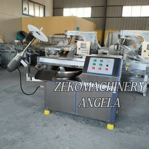 ZEKO Coupe-légumes à grande vitesse 20L 40L 80L 125L 200L en acier inoxydable pour poulet, bœuf, viande, hachoir, mélangeur pour la transformation des aliments - Product Image 3
