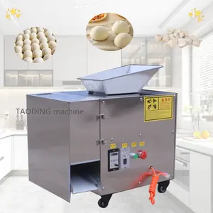 Sıcak satış pizza hamur topu rulo tam otomatik hamur yuvarlama makinesi küçük topları düz hamur yapmak