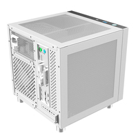 Châssis de serveur Nas personnalisé 4 baies Boîtier de serveur de stockage Nas M-atx Tour Boîtier d'ordinateur PC de bureau USB 3.0x1, TYPE-C