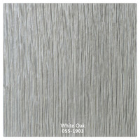 Placage de chêne teinté contemporain MuYi MYP-020 de qualité AA, 0,2-0,5 mm, en gros, placages de bois de chêne gris et blanc pour façade de porte rotative