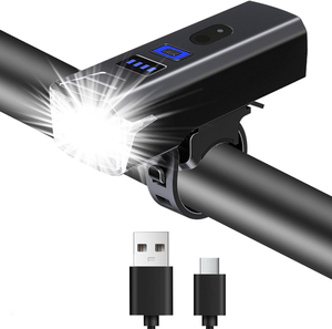 Phare de vélo LED rechargeable étanche 5W super lumineux à faisceau large, norme UE, meilleur prix, vente en gros 2025 - Product Image 1