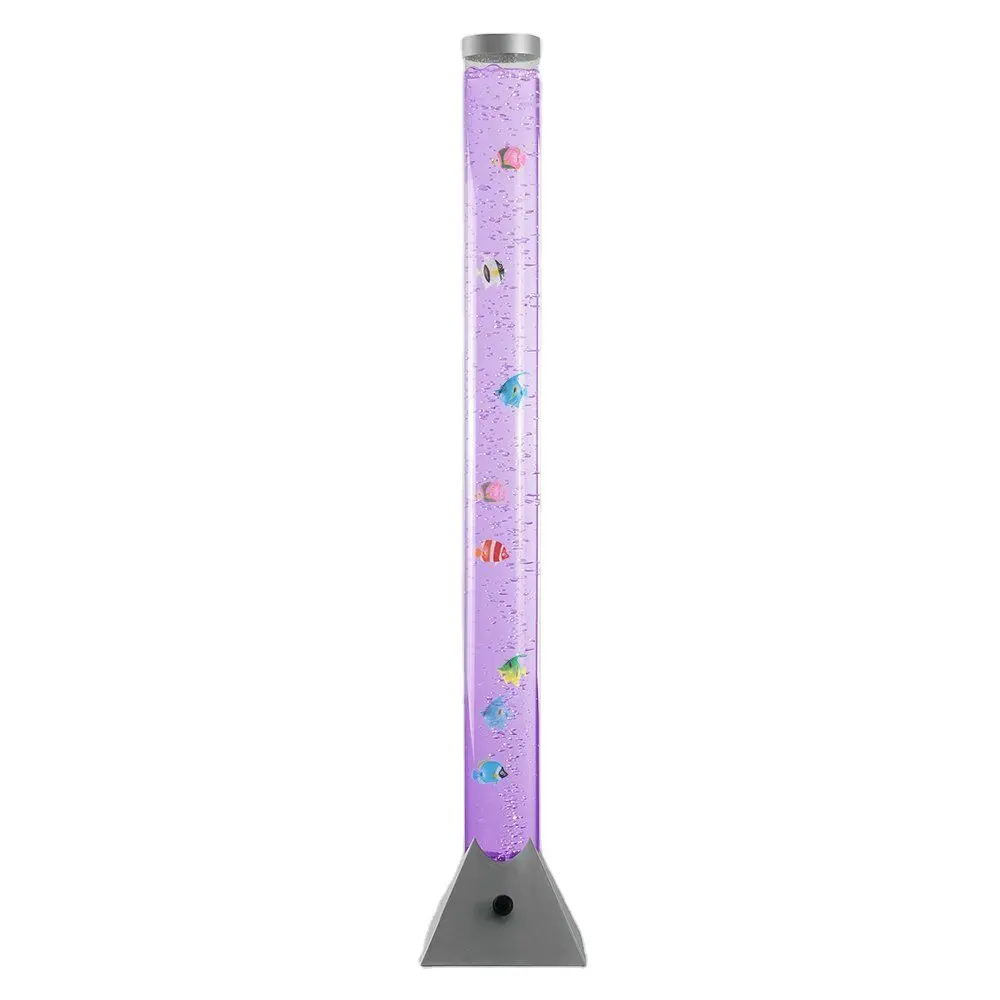 INFI LED Bubble Tube Floor lamp with Changing Colors Light Colorful Lamp for Living Room Bedroom Office Plastic Fish 110cm