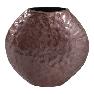 Vaso in metallo scolpito e testurizzato, moderno vaso decorativo per fiori, per soggiorno, camera da letto, ufficio, scrivania, decorazioni per la casa - Product Image 5