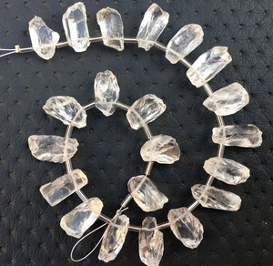 พลอยควอตซ์ใสธรรมชาติแบบหยาบ,คุณภาพสูงแบบไม่ผ่านการดูแลสำหรับทำเครื่องประดับ - Product Image 2