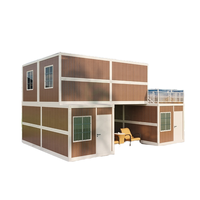 Maison conteneur mobile moderne extensible de 30 pieds pour ferme d'élevage et cabine de repos de nuit