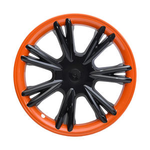 Cache-moyeu de roue personnalisé en plastique pour Tesla Model Y, 19 pouces, style sport, coque décorative, capuchon de roue, noir brillant - Product Image 1