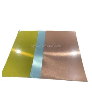 Lembar aluminium disikat/10501060 Cina kumparan aluminium disikat/pvdf kumparan aluminium dilapisi disikat 1060 1100 3003 3105 pemasok